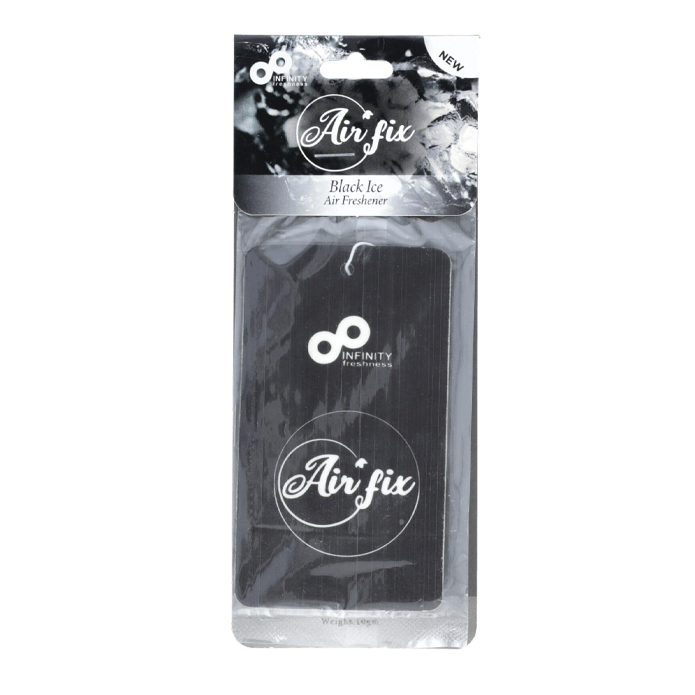 Air Fix Black Ice Paper Card Air Freshner 10g