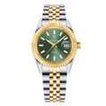 Pagani Two-tone Stainless Steel Green Dial Quartz Watch for Gents - PAGANI PD-1794