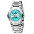Pagani Design Silver Stainless Steel Tiffany Dial Quartz Watch for Ladies - PD-1786