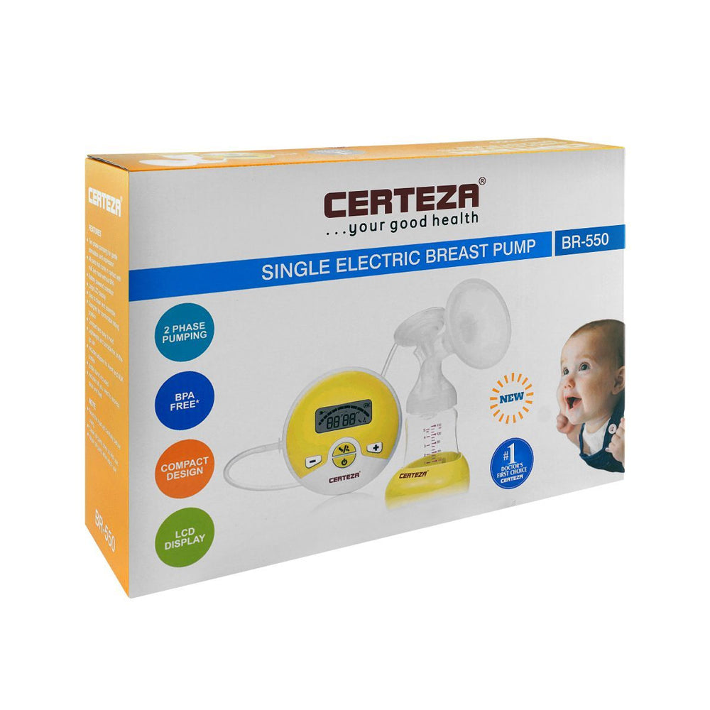 Certeza Electric Breast Pump Br-550 - Snapcart.pk