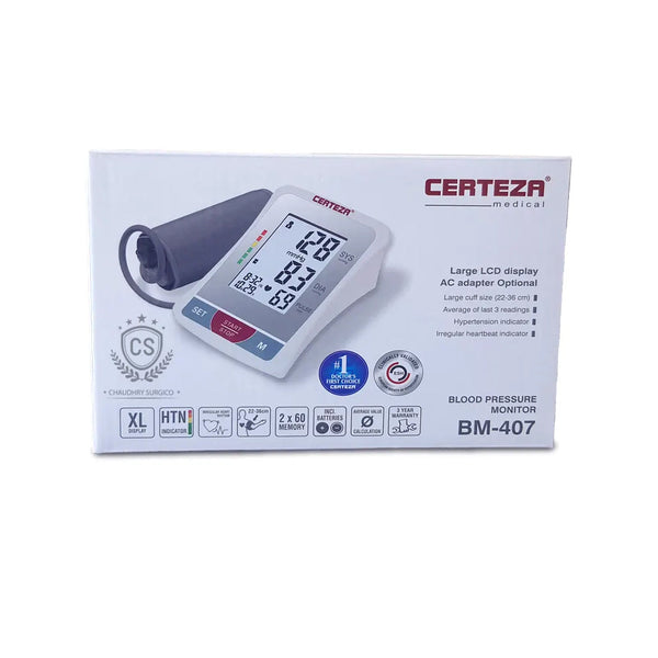 Certeza Bm407-upper Arm Blood Pressure Monitor - Snapcart.pk