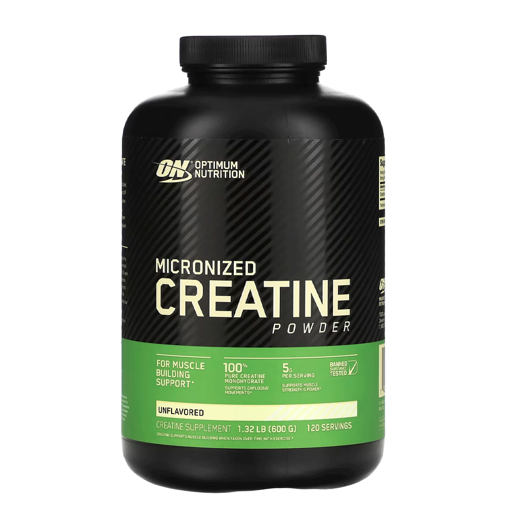 On Micronized Creatine Powder Unflavored 600g 120 Servings