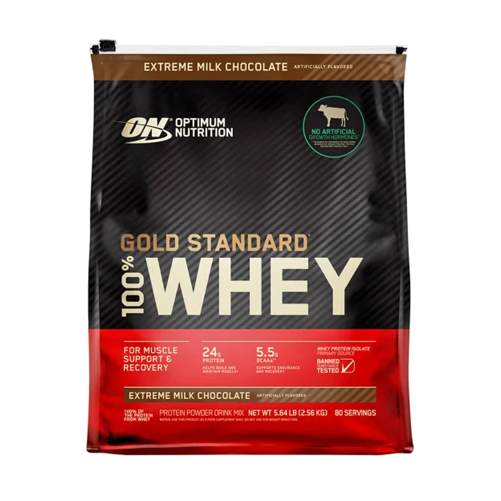 On Gold Standard Whey Extreme Milk Chocolate Protein 2.56kg 5.64lb