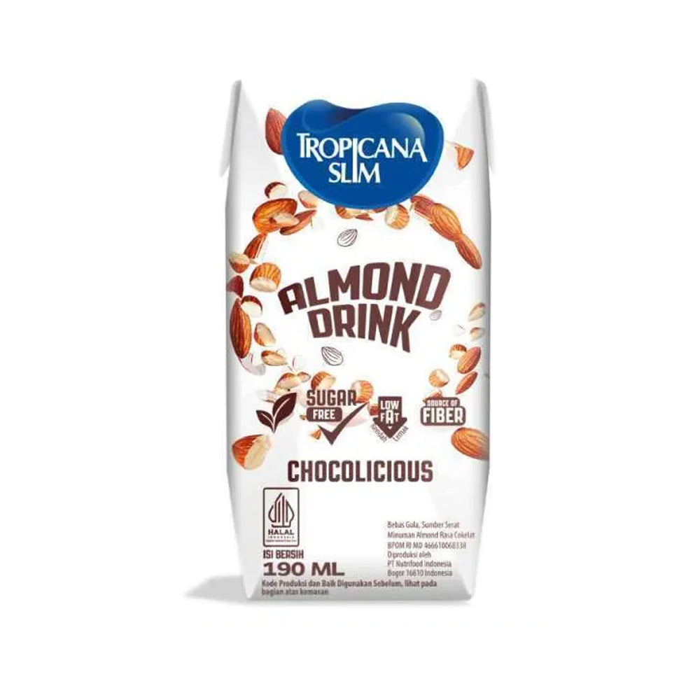 Tropicana Slim Almond Flavored Drink Chocolicious 190ml - Snapcart.pk