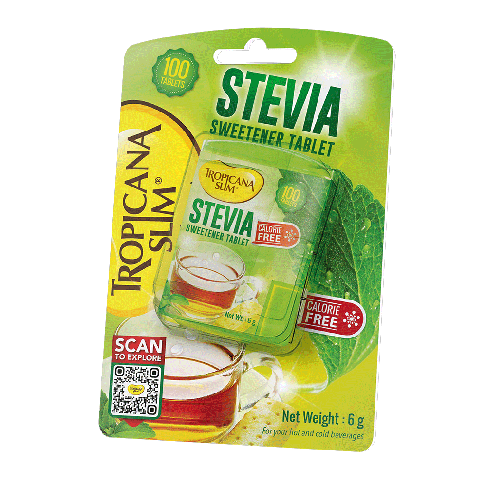 Tropicana Slim Stevia Sweetener Tablets 6g - Snapcart.pk
