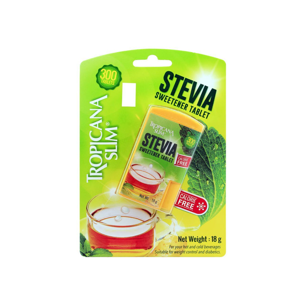 Tropicana Slim Stevia Sweetener Tablets 300s - Snapcart.pk