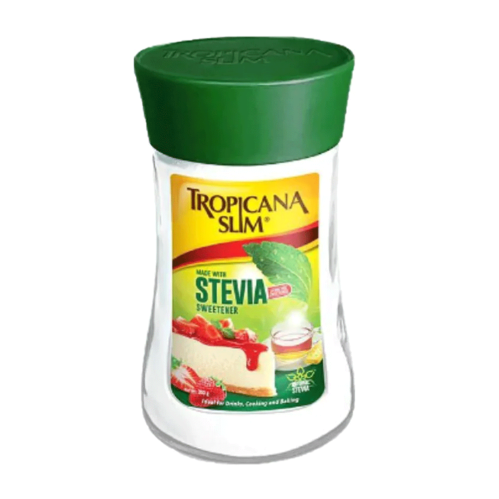 Tropicana Slim Stevia Sweetener Jar 210g - Snapcart.pk
