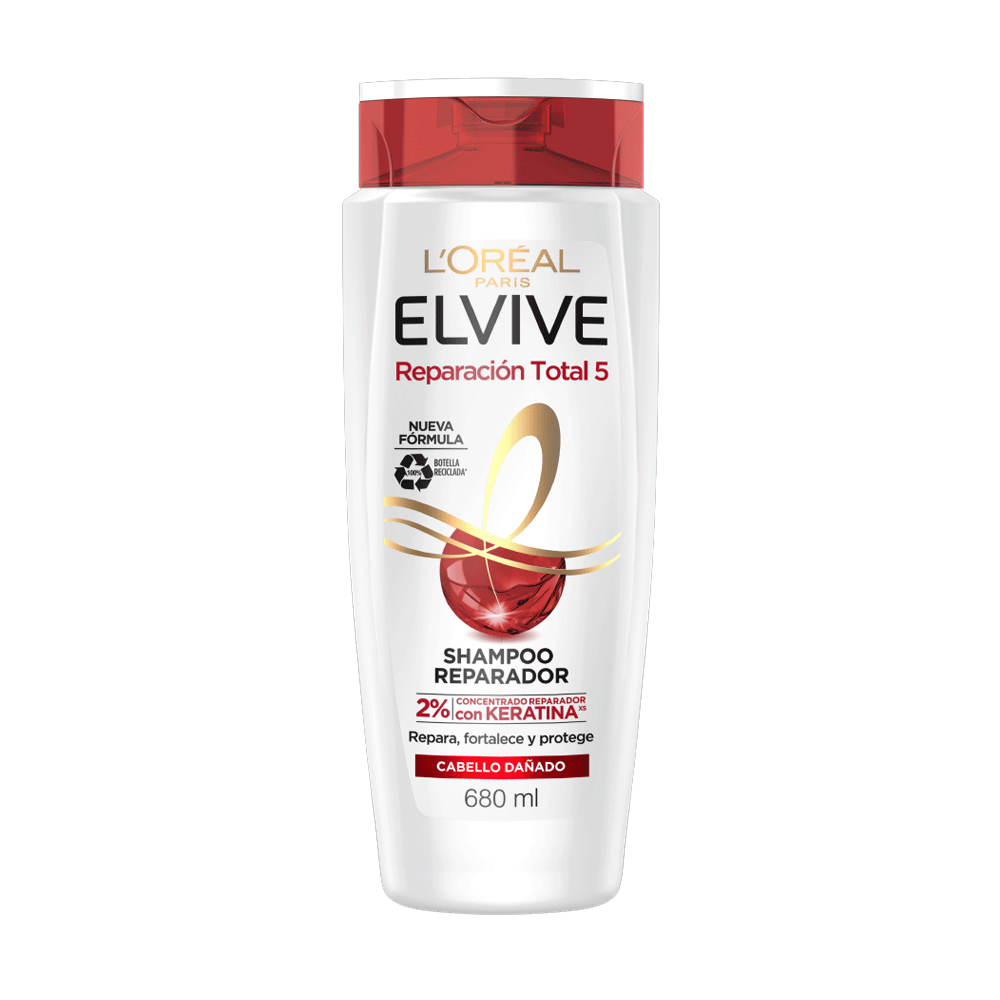 Loreal Elvive Re[aracion Total 5 Shampoo Riparador 680ml