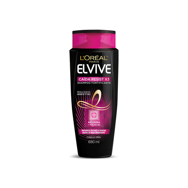Loreal Elvive Fall Resist 3x Shampoo 680ml - Snapcart.pk