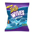 Takis Waves Blue Heat Hot Chili Pepper Wavy Potato Chips 71g