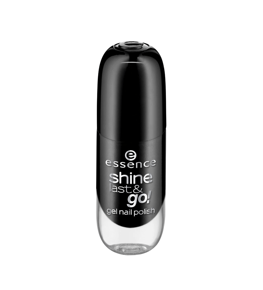 Essence - Shine Last & Go! Gel Nail Polish 46- black is back