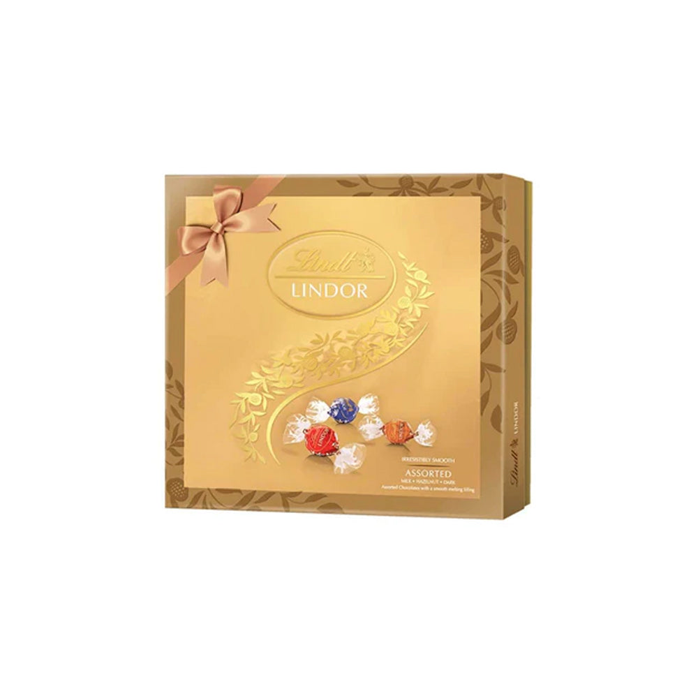 Lindt Lindor Assorted Chocolate Box 225g - Snapcart.pk
