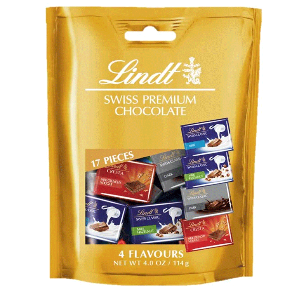 Lindt Swiss Premium Assorted Chocolate 114g