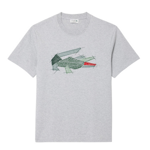 Lacoste Round Neck Grey T-Shirt - 3603