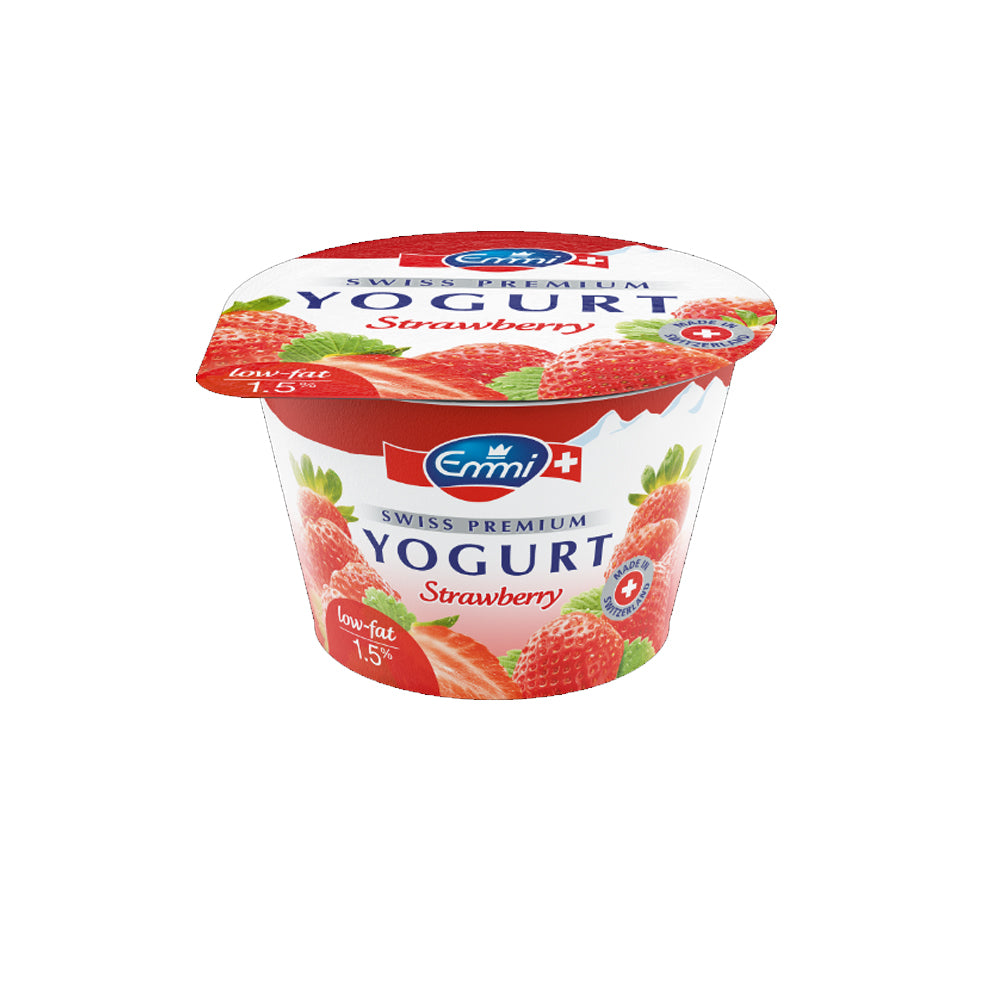 Emmi Swiss Premium Starwberry Yougurt 100g - Snapcart.pk
