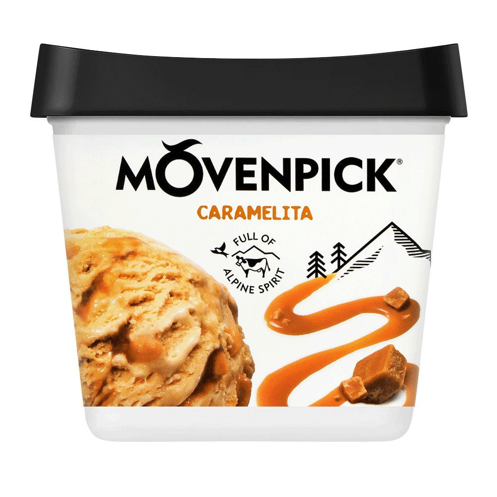 Movenpick Caremelita 900ml Tub