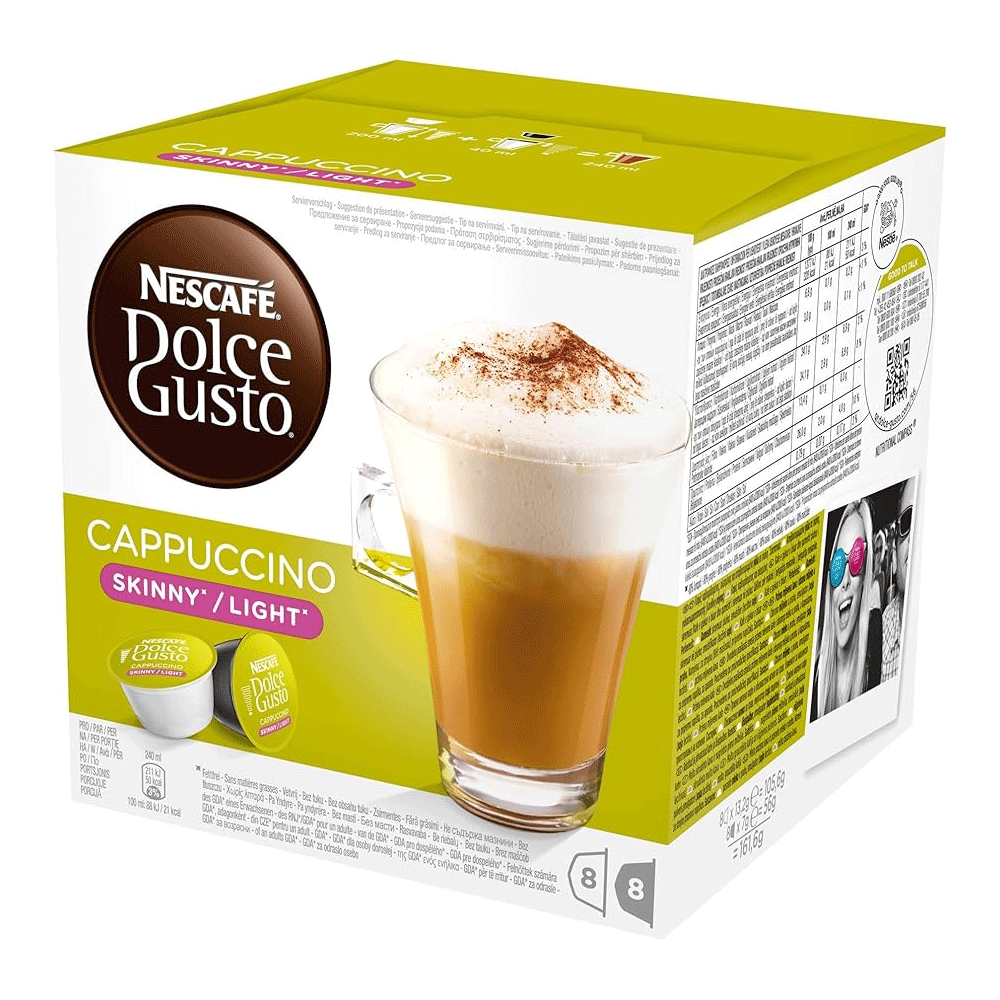 Nescafe Dolce Gusto Cappuccino Skinny Light 162g