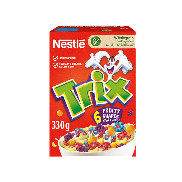 Nestle Trix Fruity Shapes 330g - Snapcart.pk