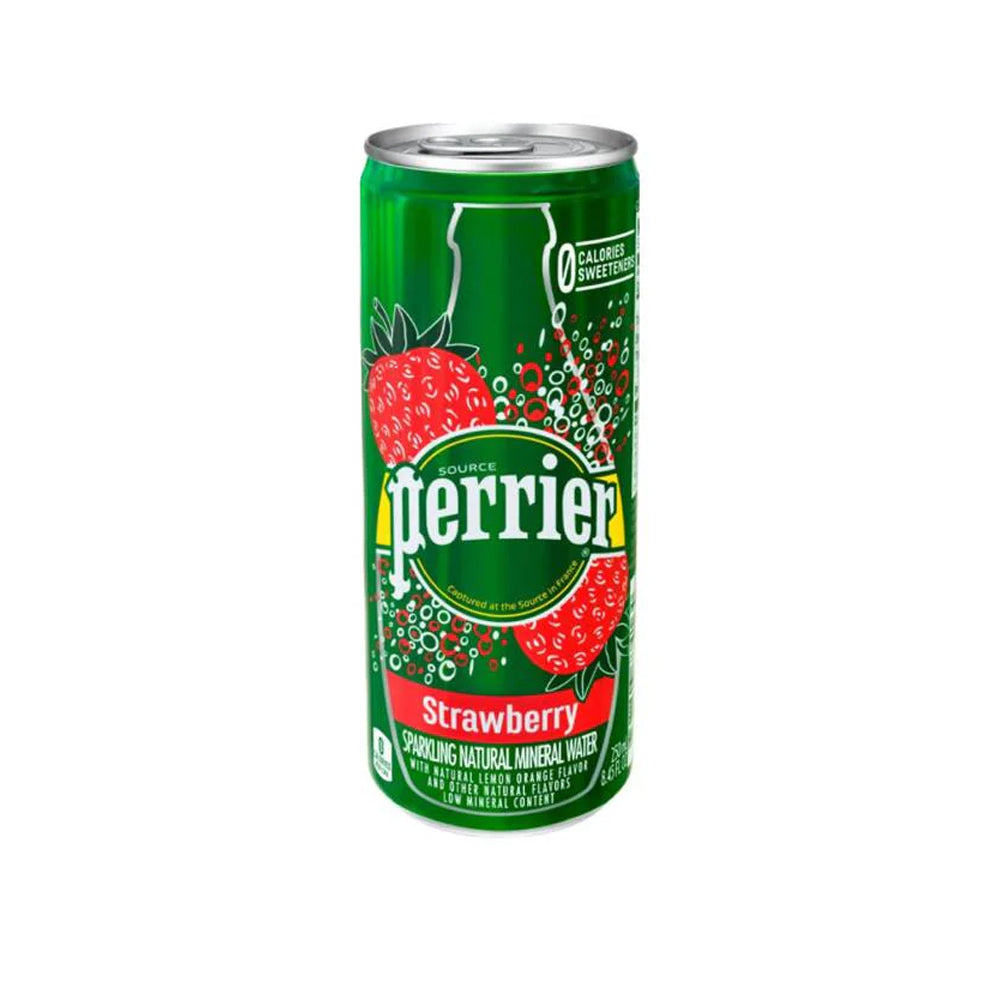 Perrier Source Strawberry Falvor Can 250ml - Snapcart.pk
