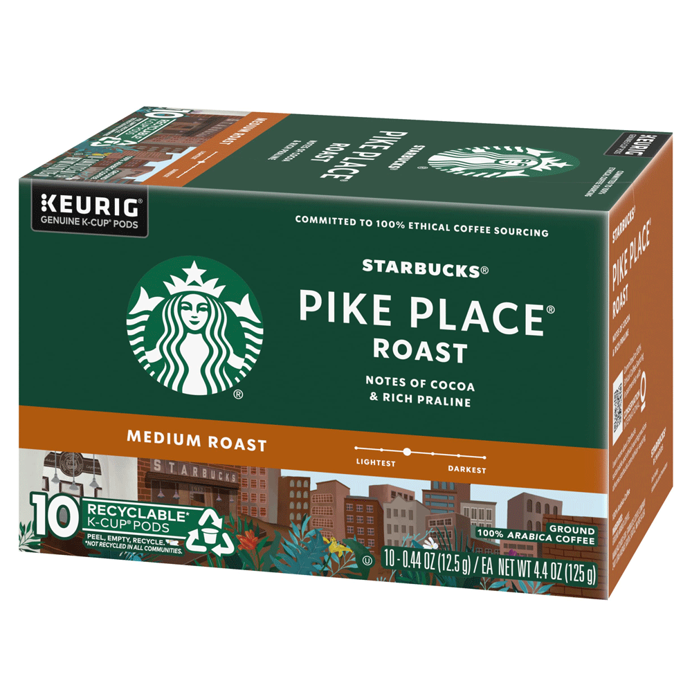 Starbucks Pike Place Coffee Pods 10s