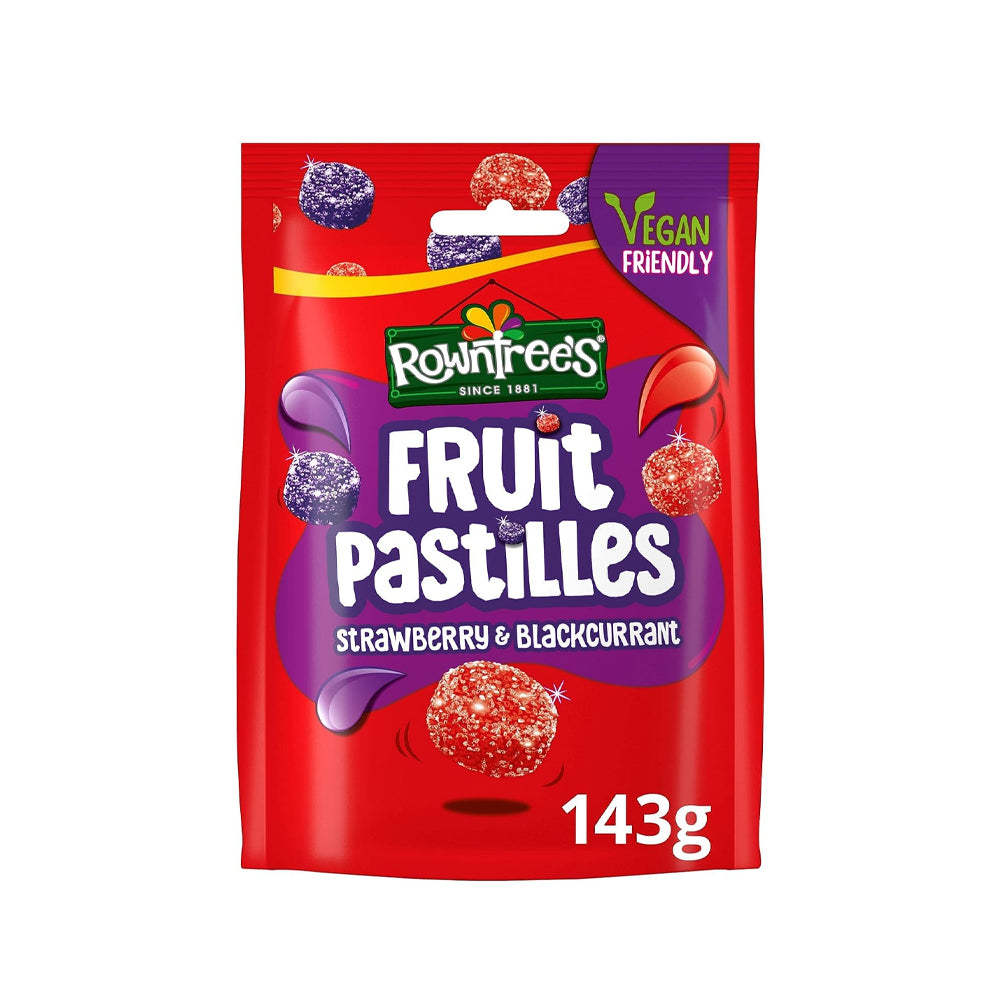 Rowntrees Fruit Pastilles Strawberry 143g - Snapcart.pk