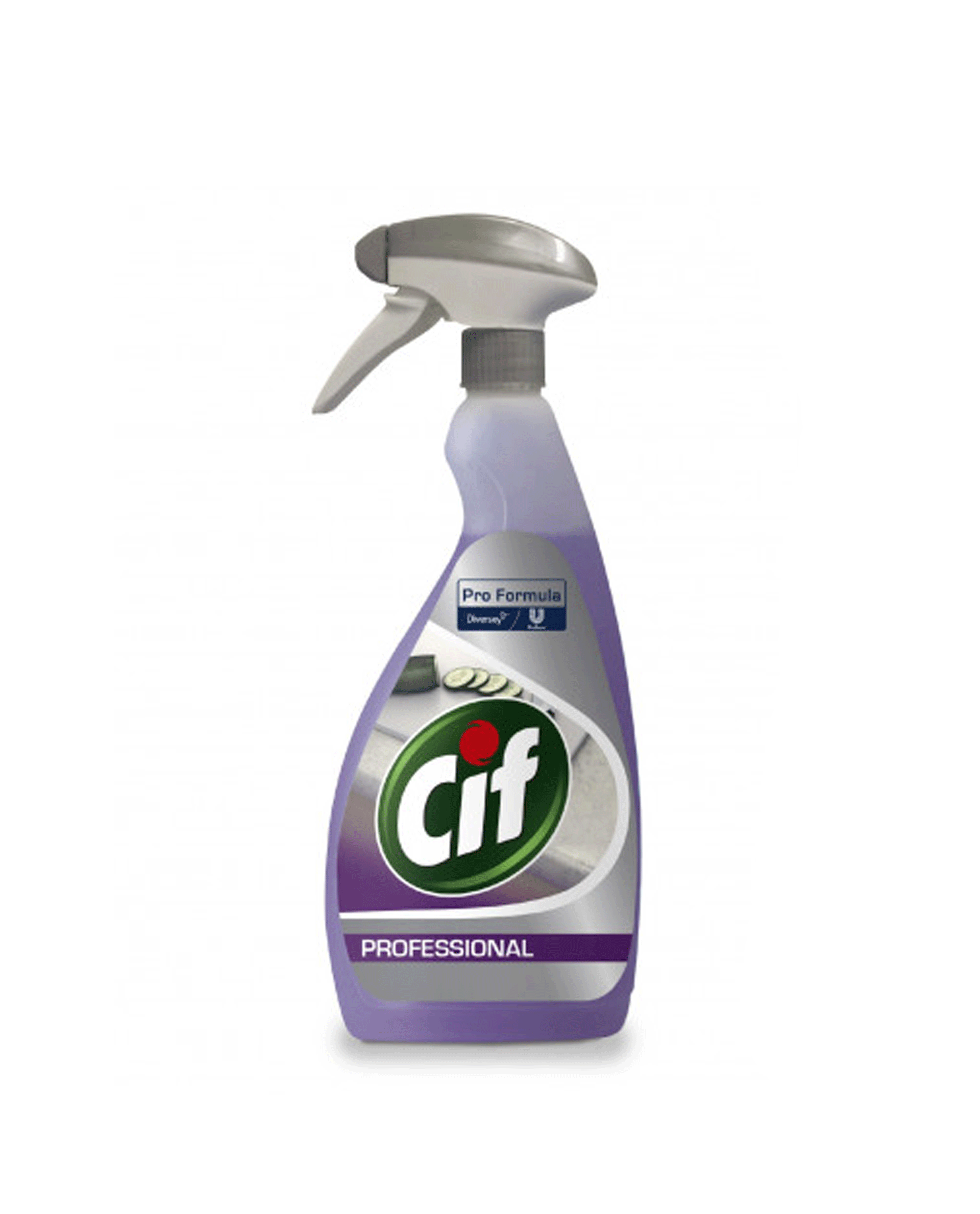 Cif Professional 2-in-1 Kitchen Cleaner & Disinfectant Spray 750ml - Snapcart.pk