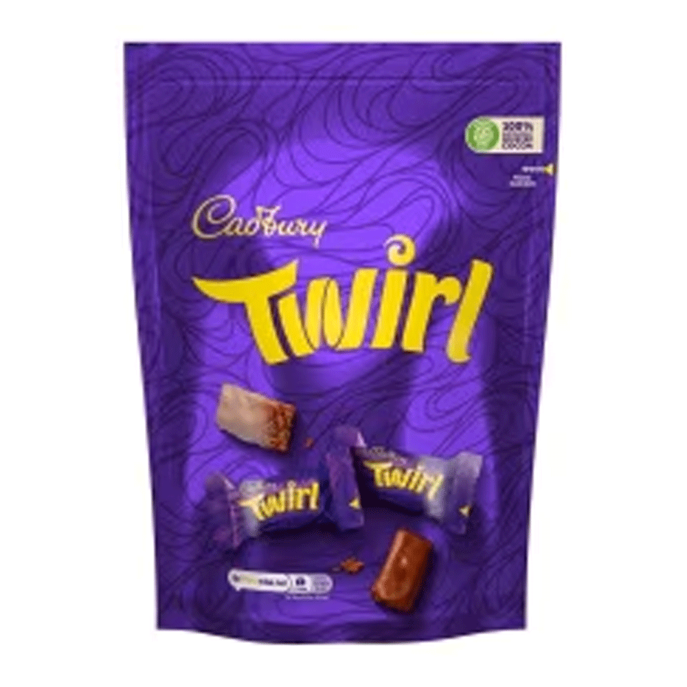 Cadbury Twirl Chocolate Pouch 300g - Snapcart.pk