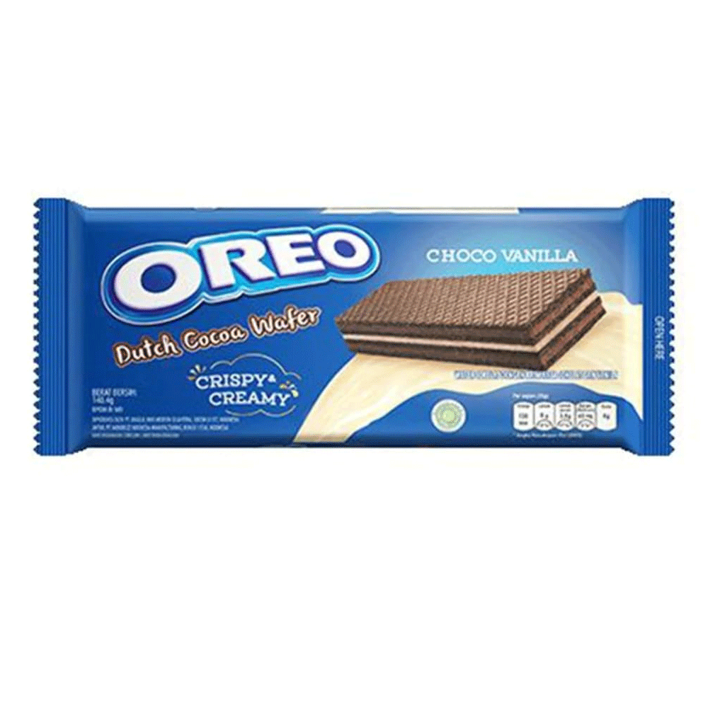 Oreo Choco Vanilla Dutch Cocoa Wafer 140.4g