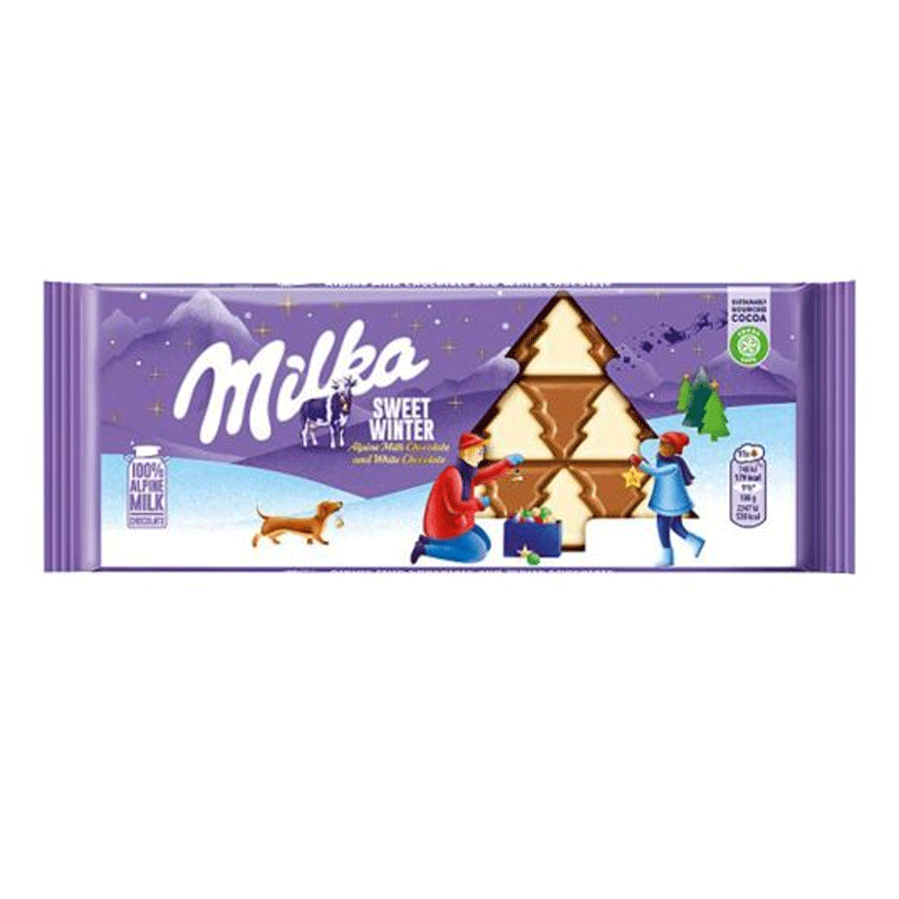 Milka Sweet Winter Chocolate 100g - Snapcart.pk