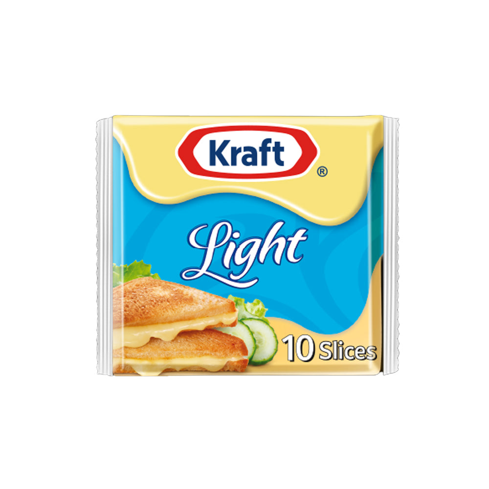 Kraft Cheese Light 10 Slices - Snapcart.pk