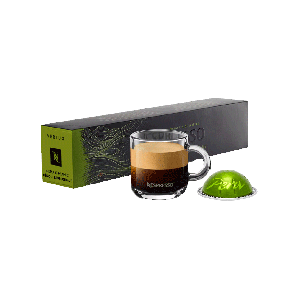Nespresso Vertuo Peru Organic Coffee 72g