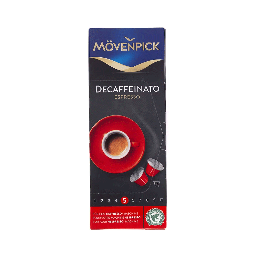 Movenpick Decaffeinato Espresso Coffee 53g - Snapcart.pk