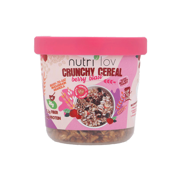 Nutri Lov Crunchy Cereal Berry Blast 70g - Snapcart.pk
