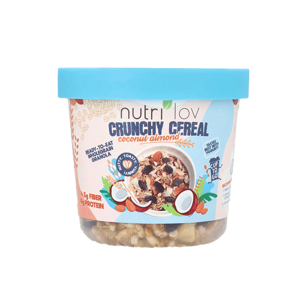Nutri Lov Crunchy Cereal Honey Almond 70g - Snapcart.pk