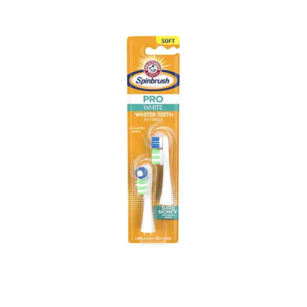 Spinbrush Pro Series Ultra White Toothbrush Refil Spinbrush
