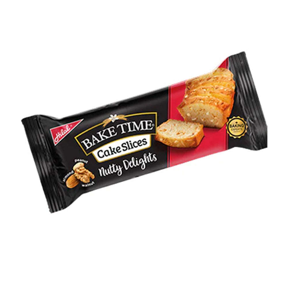 Hilal Bake Time Cale Slice Nutty Delights 42g - Snapcart.pk