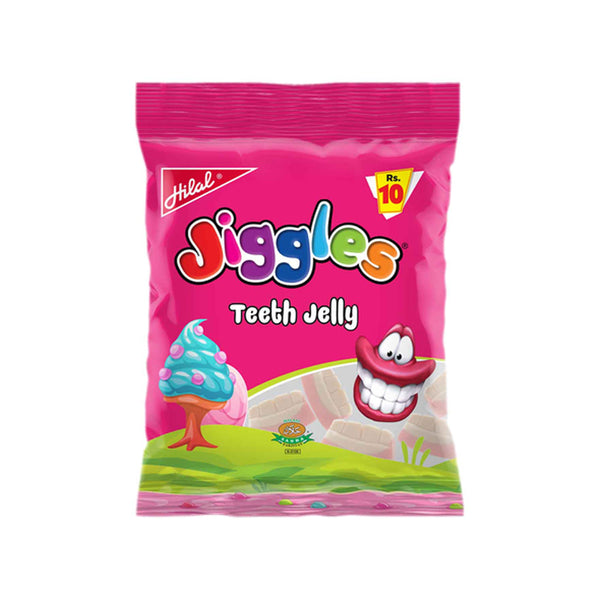 Hilal Jiggles Teeth Jelly 10g - Snapcart.pk