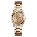 Guess Annette Series Rose Gold Stainless Steel Rose Gold Dial Quartz Watch for Ladies - G0861L3