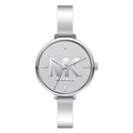 Michael Kors Charley Pavé Silver Stainless Steel Silver Dial Quartz Watch for Ladies - MK-4432