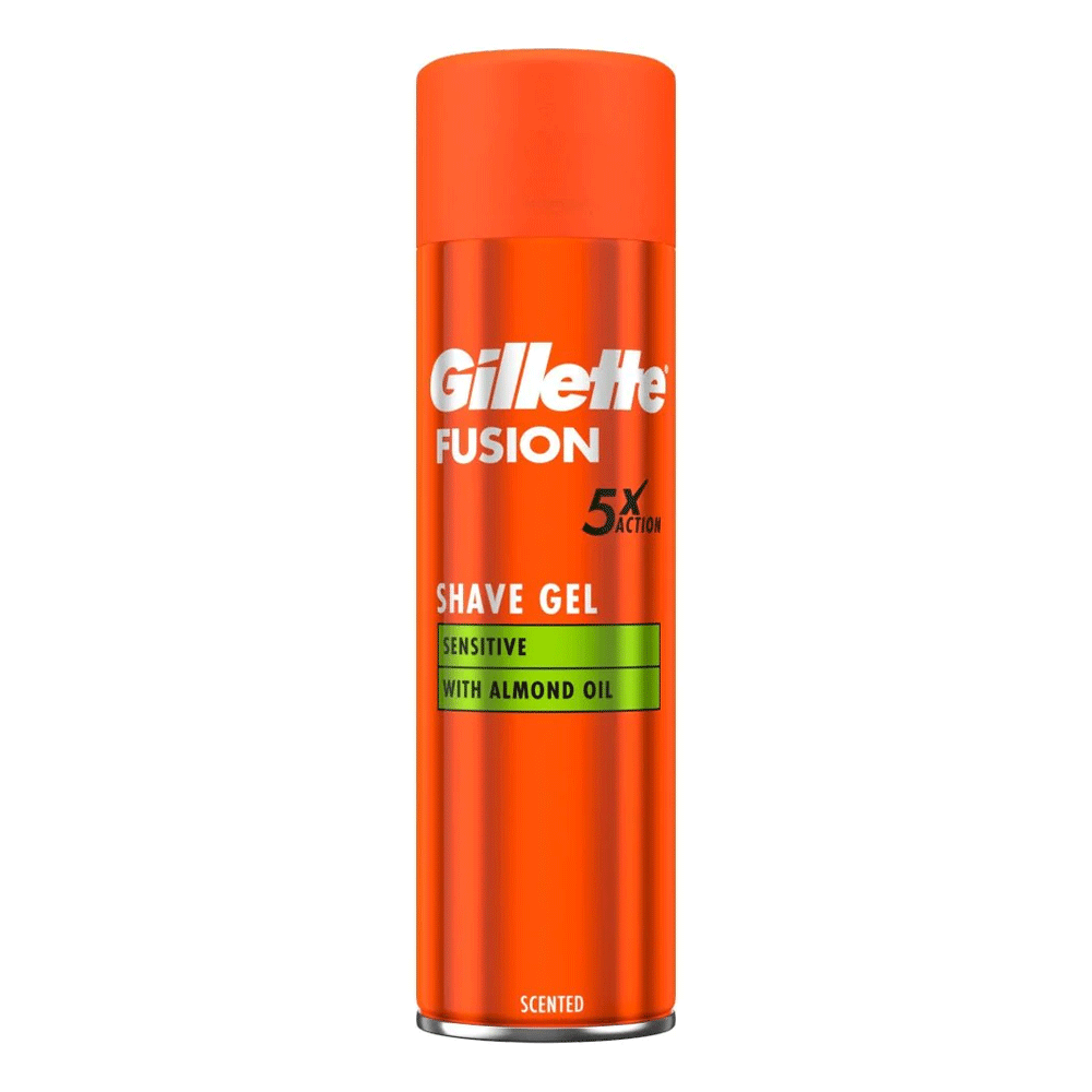 Gillette Fusion5 Ultra Sensitive Shave Gel 200ml - Snapcart.pk
