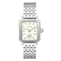 Tory Burch Robinson Silver Stainless Steel Ivory Dial Quartz Watch for Ladies - TBW1510