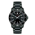 Movado 800 Series Black Stainless Steel Black Dial Quartz Watch for Gents - MOVADO 2600143