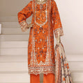 Signature By Sada Bahar Stitched 3 Piece Festive Emb Vol-02 Suit-ED-7728-ORANGE