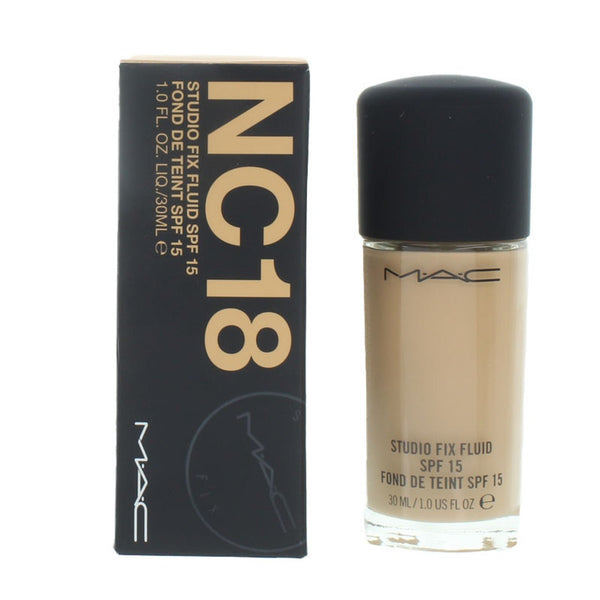 Mac Studio Fix Fluid Foundation Spf15 Nc18 30Ml
