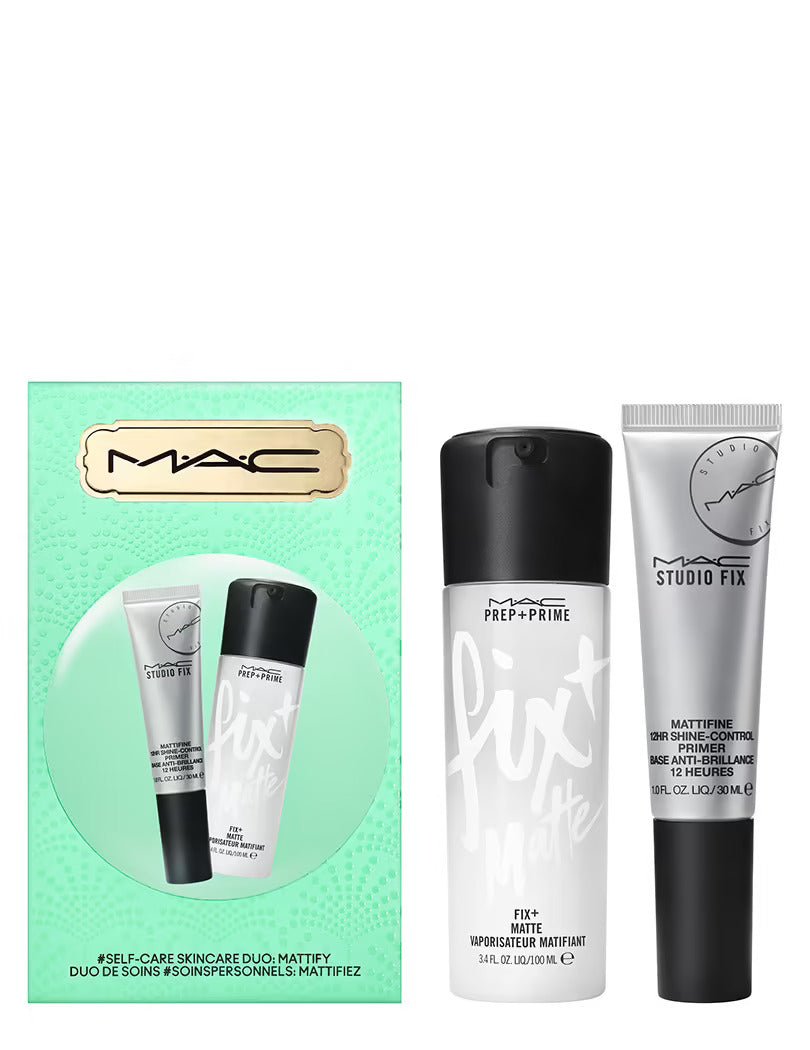 Mac Self Care Skincare Duo Mattify Set Primer 100Ml+Mattifine Primer 30Ml