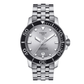 Tissot Seastar Silver Stainless Steel Silver Dial Automatic Watch for Gents - T120.407.11.031.00
