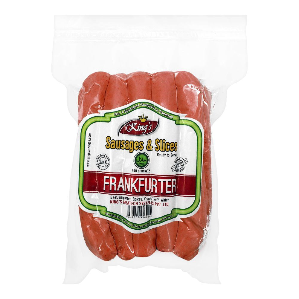 King's Frankfurter Sausages 5s - Snapcart.pk