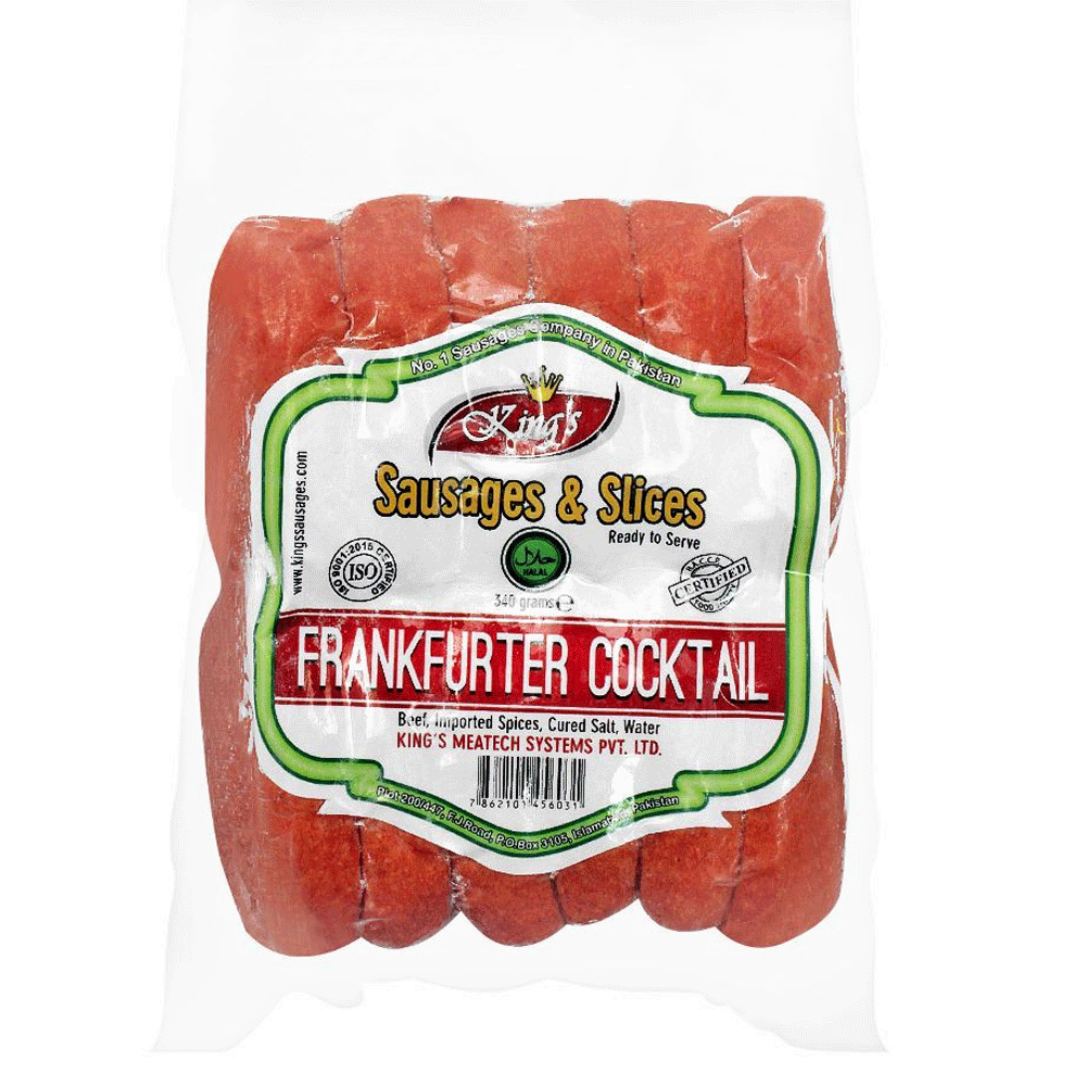King's Frank Further Sausages Cocktail