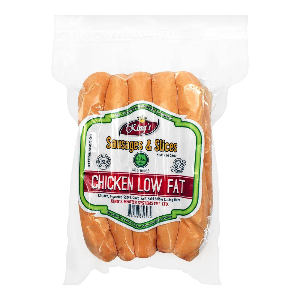 King's Chicken Low Fat Sausages 5s - Snapcart.pk