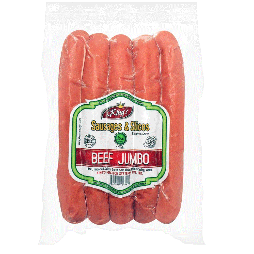 King's Beef Jumbo Sausages